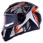 Imagem de Capacete Ls2 Ff397 Vector Evo Scratch Preto/ Vermelho