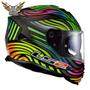 Imagem de Capacete LS2 FF800 Storm Power Rainbow Preto Fosco N58/M - Feminino - Visor solar - Piloto - Motoqueiro - Motociclista