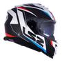 Imagem de Capacete Ls2 FF800 Storm Racer Branco Preto e Azul