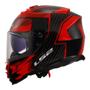 Imagem de Capacete LS2 FF800 Storm Tracker Preto e Vermelho