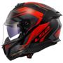 Imagem de Capacete LS2 FF808 Stream 2 Monocolor Fury Preto/Vermelho