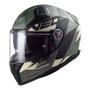 Imagem de Capacete ls2 ff811 vector ii absolute matte blk sil tit preto prata titanium fosco pinlok