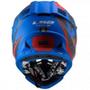 Imagem de Capacete LS2 MX 437 Fast Evo Alpha - Cor Azul/Vermelho