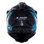 Imagem de Capacete Ls2 Mx700 Subverter Evo Max - Turquesa - 58 (M)