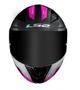 Imagem de Capacete Ls2 Rapid Ff353 Doom Matte Black/Pink - 62 (GG)