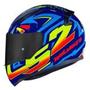 Imagem de Capacete LS2 Rapid FF353 Tagline azul amarelo N,60