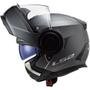 Imagem de Capacete ls2  scope ff902 - articulado - óculos interno - cinza fosco  62/xl