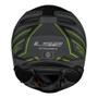 Imagem de Capacete LS2 Stream II FF808 Maze Cinza Preto Verde