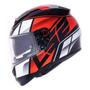 Imagem de Capacete ls2 vector evo ff397 ft2 kripton blk/red/white 62/xl