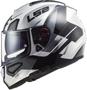 Imagem de Capacete Ls2 Vector FF397 Evo Automat Branco Prata