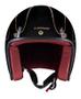 Imagem de Capacete Lucca Custom Mud Glossy Black Golden Com Viseira