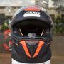 Imagem de Capacete Masculino Axxis Hawk Sv Cubik Laranja Fosco Moto