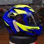 Imagem de Capacete Masculino Axxis Segment Active Azul Moto Feminino