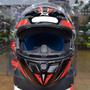 Imagem de Capacete Masculino Axxis Segment Mad Vermelho Moto Feminino