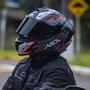 Imagem de Capacete Masculino Fechado Asx Draken Thunder Preto Moto