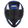 Imagem de Capacete Masculino Feminino Asx Eagle Sv Lines Azul Moto