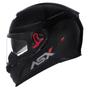 Imagem de Capacete Masculino Feminino Asx Eagle Sv Preto Brilho Oculos