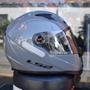 Imagem de Capacete Masculino Feminino Ls2 FF358 Cinza Moto Esportivo