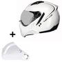 Imagem de Capacete Masculino Feminino Peels Mirage Branco + Viseira