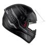 Imagem de Capacete Masculino Fly Drive 2 Hg Flex Preto Brilhante Grafite Fechado