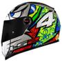 Imagem de Capacete Masculino Ls2 Ff358 Alex Barros Prata Fechado Moto