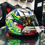 Imagem de Capacete Masculino Ls2 Ff358 Alex Barros Prata Fechado Moto