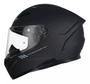 Imagem de CAPACETE MASCULINO MOTOQUEIRO MOTO MOTOBOY AXXIS SEGMENT SOLID A1 PRETO FOSCO Com Narigueira E Bavete 