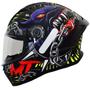 Imagem de Capacete Masculino MT Stinger 2 Akin A3 Esportivo Moto Fosco