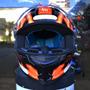 Imagem de Capacete Masculino MT Stinger 2 Flash Esportivo Moto