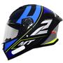 Imagem de Capacete Masculino MT Stinger 2 Poun B6 Esportivo Moto Fosco