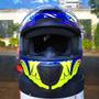 Imagem de Capacete Masculino Norisk Razor Circus Fechado Azul Moto