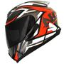 Imagem de Capacete Masculino Norisk Razor Sharp Vermelho Viseira Fume