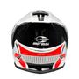 Imagem de Capacete Mormaii M1 Streak Neon Branco Vermelho Brilho