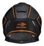 Imagem de Capacete Mormaii Novo M1 Classic Laranja Preto Fosco