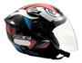 Imagem de Capacete Moto Aberto Ebf Spark Jet Dragon Brilhante