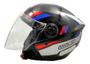 Imagem de Capacete Moto Aberto Ebf Spark Jet Sting Preto