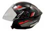 Imagem de Capacete Moto Aberto Ebf Spark Jet Sting Preto