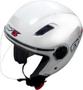 Imagem de Capacete Moto Aberto Fw3 X Open Classic Branco Brilhante 60