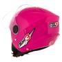 Imagem de Capacete Moto Aberto New Liberty 3 Rosao Viseira Cristal Inmetro Tamanho 60 - Pro Tork