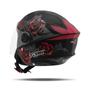 Imagem de Capacete Moto Aberto New Liberty 3 Three Flowers Pro Tork Brilhante Feminino Masculino