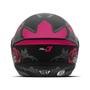 Imagem de Capacete Moto Aberto Pro Tork New Liberty 3 Three Flowers Fosco Viseira Fumê