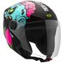 Imagem de Capacete Moto Aberto Pro Tork New Liberty Three Zombie