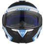 Imagem de Capacete Moto Articulado Escamoteável Robocop Attack Evo Fosco Pro Tork Fechado Feminino Masculino Segurança Conforto Proteção