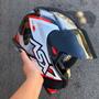 Imagem de Capacete Moto Asx Eagle Sv Fast Vermelho Oculo +Viseira Fume