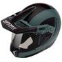 Imagem de Capacete Moto Bieffe 3 Sport Drift Verde Militar Fosco Preto