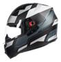 Imagem de Capacete Moto Bieffe Touring B-40 Spect C/ Óculos Fumê Preto