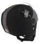 Imagem de Capacete Moto Com Oculos Solar Old School Custom Skull Riders Preto + Balaclava