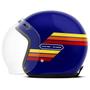 Imagem de Capacete Moto Custom Velha Guarda Aberto para Moto Etceter Old Years Com Viseira Bubble