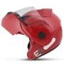 Imagem de Capacete Moto Ebf New E8 Solid Robocop Vermelho 58