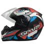 Imagem de Capacete Moto Ebf New Spark Dragon Esportivo Com Narigueira